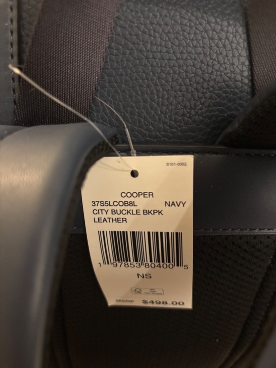 Michael Kors Blue Backpack